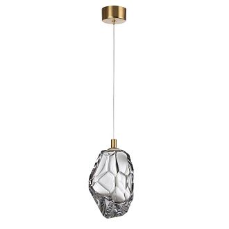 Подвесной светильник 14*21*250- см, 1*LED*4W, 3000K, Odeon Light Gemme 7114/4LA, прозрачный