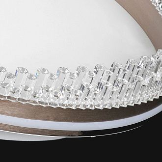 Потолочный светильник *50*11-11 см, 1*LED*30W, 4000K, Lussole Hardin LSP-7429, коричневый