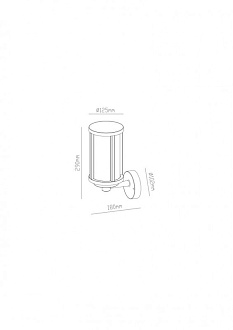 Настенный светильник Arte Lamp Multy-Space A1036AL-1BK, черный