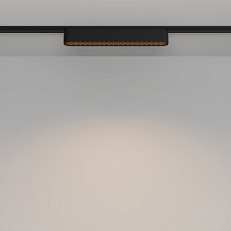 Светильник 22 см, 12W, 3000K, Grid Maytoni Basis TR084-1-12W3K-B, черный