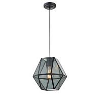 Подвесной светильник  25*147 см, 1*E27 матовый черный Vele Luce Bergamo VL5082P31