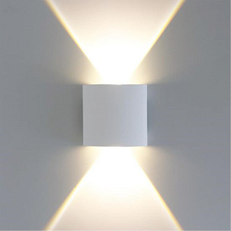 Настенный светильник 8*4*7,5 см, 2*LED*1W 4200K Arte Lamp Bosto A3122AL-2WH белый