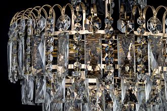 Люстра *40*90 см, 6*E14*40W, Arti Lampadari Erice Erice E 1.5.40.100 G, Золото