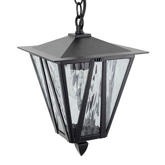 Уличный подвесной светильник 20 см, Citilux FORTS CLU09S, черный