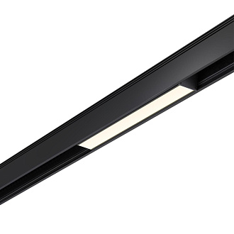 Трековый светодиодный светильник Novotech Kit 358517, 12W LED, 4000K, черный