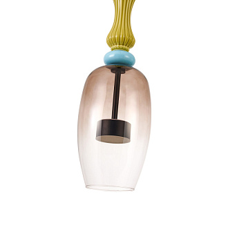 Подвесной светильник 15*180 см, LED, 9W, 4000К, Favourite Dolci 4463-1P черный