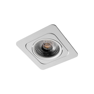 Встраиваемый светильник 12*12*7 см, 1*LED*20W 4000K LOFT IT Screen 10328/B White белый, вр 7*8,5 см