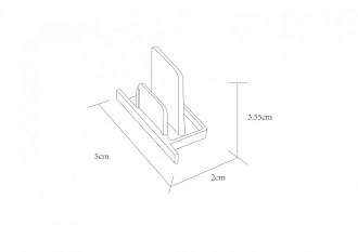 Коннектор - заглушка  Arte Lamp TRACK ACCESSORIES A210106 черный