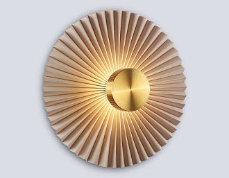 Бра 10**- см, **W, 3000K, Ambrella Light High Light LH72643, латунь