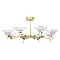 Люстра **41- см, 1*LED*56W, 4000K, Arte Lamp Alessia A2076PL-8GO, Золото