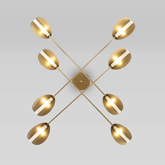 Светильник 116 см, Eurosvet Grazia 70148/8, золото