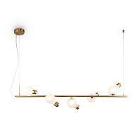 Светильник 108 см, Freya Evidence FR5372PL-05BS, латунь