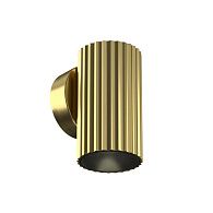 Настенный светильник 10 см, Maytoni Calipso C106WL-01-GU10-BS, латунь