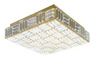 Люстра L420 x W420 x H120, мм, 72W 3000-6000K, GD (Золото) NewRgy 6096E/72W GD