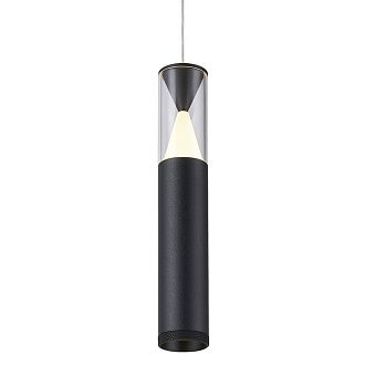 Подвесной светильник 8,5*178,5 см, *LED*7W, 3000K, Mantra Spark MAN8966, черный