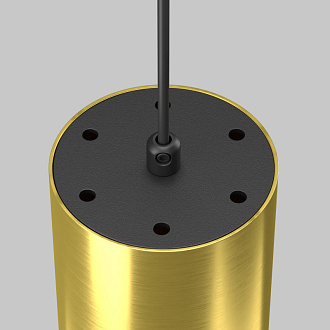 Подвесной светильник 8 см, 20W, 3000K, 50°, Maytoni Vol P100PL-20W3K-BS, латунь