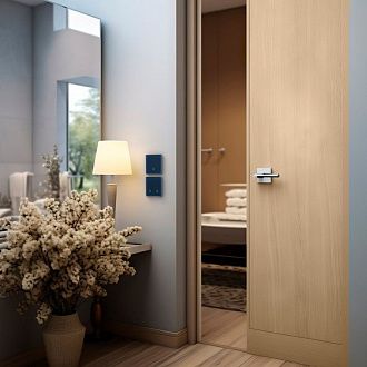 Радиовыключатель сенсорный HiTE PRO SN-R2 (Серый, закругленные углы) HPSW-SNR2-GR