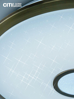 Светильник  67 см, 115W, 3000K-5500K Citilux Старлайт Смарт CL703A103G бронза