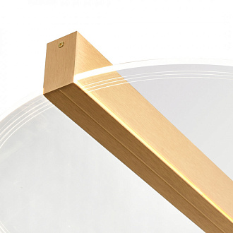 Светильник 52*7 см, 1*LED золото Vele Luce Futuro VL7224L11