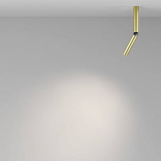 Потолочный светильник 3*30,6 см, LED 6W 4000K Maytoni Technical Ceiling Focus T C142CL-6W4K-BS латунь