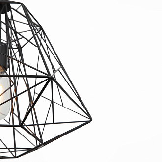 Подвесной светильник ST Luce Strano SL264.403.01, диаметр 40 см, черный