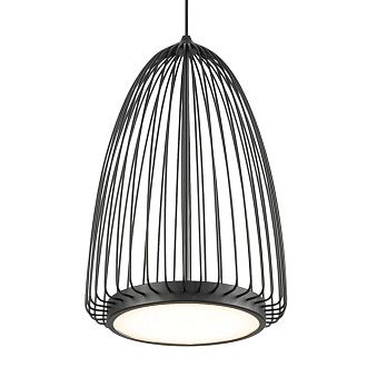 Подвесной светильник 22,2*191 см, *LED*20W, 3000K, Mantra Smart MAN9017, черный