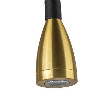 Бра *10*26 см, 3000K, Lightstar Muro III 808637, Черный