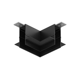 Соединитель для шинопровода 7,6*7,6*5,5 см, Denkirs SMART SLIM HIDE | СМАРТ СЛИМ ХАЙД TR2436-BK, черный