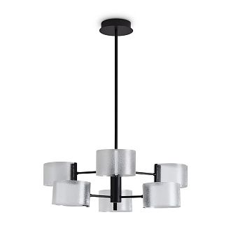 Потолочный светильник 43-73 см, 6LED*5W, 3000K, Freya Ice FR5541CL-L30B, Черный