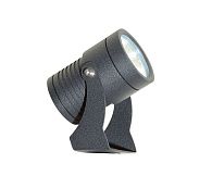 Фасадный светильник 12 см, 8W, 3000K, Kink Light Ласси 09328,19, черный