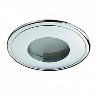 Светильник встраиваемый Novotech 369303 хром Aqua, вр 7,4 см