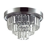 Люстра потолочная *37*-23 см, 4*E14*40W, Lumion ZAHA 8266/4C, хром, прозрачный