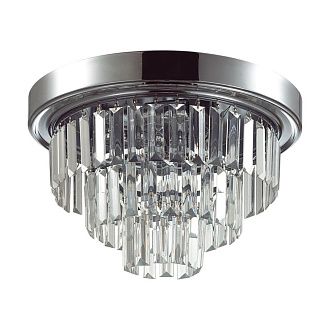 Люстра потолочная *37*-23 см, 4*E14*40W, Lumion ZAHA 8266/4C, хром, прозрачный