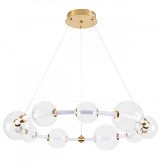 Светодиодный светильник 80 см, 40W, 3000K, Arte Lamp CROCUS A2780LM-40PB, полированная медь