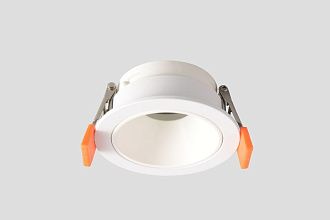 Светильник встраиваемый 6.5 см, Crystal Lux CLT 086C WH MR11, белый