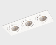 Встраиваемый светильник Megalight SAG303-4 white, белый, вр 24*8,5 см
