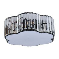 Люстра 45*45*17 см, 4*E27 Gerhort G21108/4BK+WT+CL, Черный;Белый