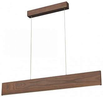 Светильник подвесной Wertmark Edda WE514.01.703, 90*1,6 см, дуб