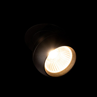 Встраиваемый светильник 6,5*7,5 см, 1*LED*7W 4000K LOFT IT Dot 10332 Black черный, вр 5,5 см