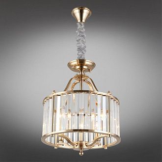 Подвесная люстра 40*50-148,5 см, 4*E14, 40W, Aployt Romen APL.809.03.04, золотой