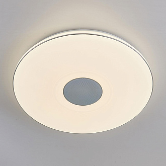 Светильник 60 см, 100W, 3000-4200К музыкальный с Bluetooth Citilux CL703M100, плафон блестящий