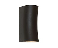 Фасадный светильник 15 см, 10W, 3000K, Kink Light Дани 09319-2,19, черный