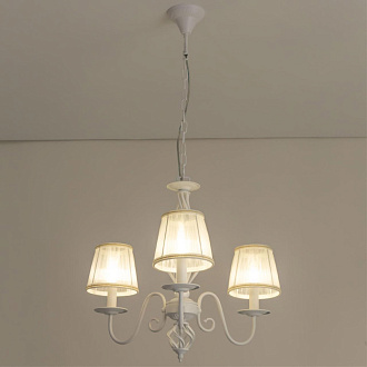 Люстра Citilux CL427130, диаметр 65 см, белый
