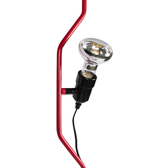 Подвесной светильник 11*400 см, 1*E27*40W LOFT IT Parentesi 10346/1 Red красный, черный