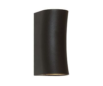 Фасадный светильник 15 см, 10W, 3000K, Kink Light Дани 09319-2,19, черный