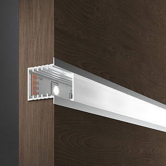 Встраиваемый алюминиевый профиль для двухрядной LED ленты (под ленту до 12,4mm) LL-2-ALP017 LL-2-ALP017 Elektrostandard