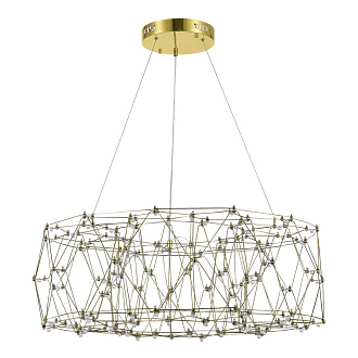 Подвесная люстра 80*26 см, LED, 48W, 4000К, ST-Luce sl6602 SL6602.203.48 золотой