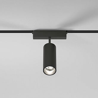 Трековый светильник LED 9W, 4000 К, 16*4,4*2,6 см, черный, Elektrostandard Flat Magnetic 85095/01