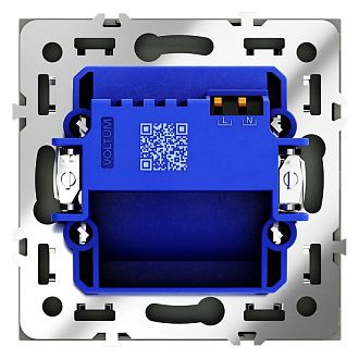 Подсветка светодиодная встраиваемая Voltum S70 с датчиком, титан пластик Soft touch VLS070706