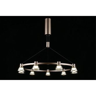 Подвесная люстра 70*70-110 см 45W, 4000K, Aployt Rezeda APL.788.03.09, серый